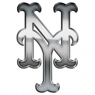 New York Mets Silver Logo decal sticker