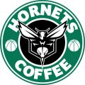 Charlotte Hornets Starbucks Coffee Logo Sticker Heat Transfer