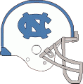 North Carolina Tar Heels 1963-1966 Helmet Sticker Heat Transfer
