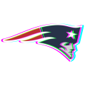 Phantom New England Patriots logo Sticker Heat Transfer