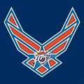 Airforce Oklahoma City Thunder Logo Sticker Heat Transfer