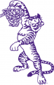 LSU Tigers 1967-1974 Mascot Logo Sticker Heat Transfer