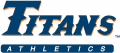 Cal State Fullerton Titans 1992-1999 Wordmark Logo decal sticker