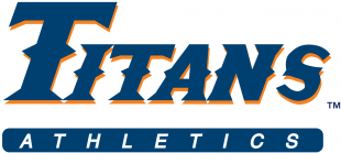 Cal State Fullerton Titans 1992-1999 Wordmark Logo Sticker Heat Transfer