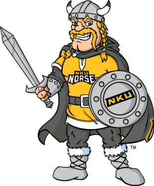 Northern Kentucky Norse 2005-2015 Mascot Logo 01 Sticker Heat Transfer