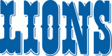 Detroit Lions 1970-2008 Wordmark Logo Sticker Heat Transfer