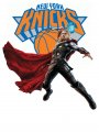 New York Knicks Thor Logo Sticker Heat Transfer
