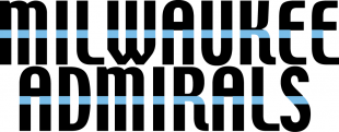 Milwaukee Admirals 2006 07-2014 15 Wordmark Logo Sticker Heat Transfer