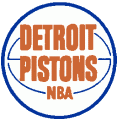 Detroit Pistons 1975-1978 Primary Logo Sticker Heat Transfer