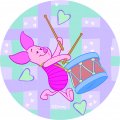 Disney Piglet Logo 23 decal sticker