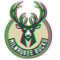 Phantom Milwaukee Bucks logo Sticker Heat Transfer