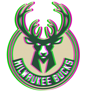 Phantom Milwaukee Bucks logo Sticker Heat Transfer