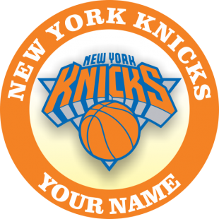 New York Knicks Customized Logo decal sticker