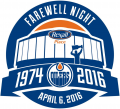 Edmonton Oilers 2015 16 Special Event Logo decal sticker