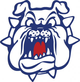 Fresno State Bulldogs 1992-2005 Alternate Logo decal sticker