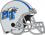 Middle Tennessee Blue Raiders 1998-Pres Helmet decal sticker