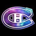 Galaxy Montreal Canadiens Logo Sticker Heat Transfer