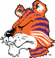 Clemson Tigers 1978-1992 Mascot Logo decal sticker