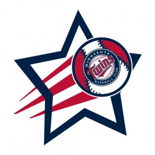 Minnesota Twins Baseball Goal Star logo Sticker Heat Transfer