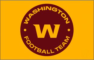 Washington Football Team 2020-Pres Alternate Logo 04 decal sticker