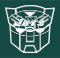 Autobots New York Jets logo Sticker Heat Transfer