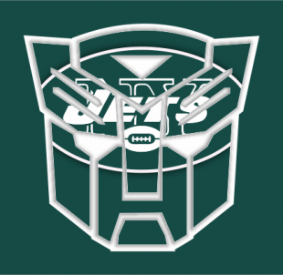 Autobots New York Jets logo decal sticker