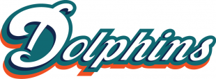 Miami Dolphins 2009-2012 Wordmark Logo decal sticker