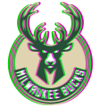 Phantom Milwaukee Bucks logo Sticker Heat Transfer