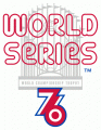 MLB World Series 1976 Logo Sticker Heat Transfer