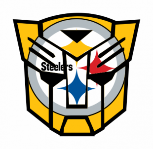 Autobots Pittsburgh Steelers logo Sticker Heat Transfer
