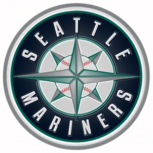 Seattle Mariners Plastic Effect Logo Sticker Heat Transfer