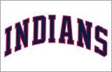 Cleveland Indians 1986-1993 Jersey Logo Sticker Heat Transfer