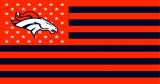 Denver Broncos Flag001 logo Sticker Heat Transfer