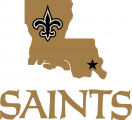 New Orleans Saints 2000-Pres Alternate Logo Sticker Heat Transfer