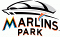 Miami Marlins 2012-Pres Stadium Logo decal sticker