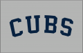 Chicago Cubs 1920 Jersey Logo decal sticker
