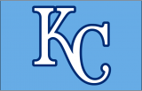 Kansas City Royals 2010-2011 Cap Logo Sticker Heat Transfer