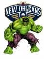 New Orleans Pelicans Hulk Logo Sticker Heat Transfer