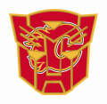 Autobots Calgary Flames logo Sticker Heat Transfer