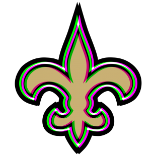 Phantom New Orleans Saints logo decal sticker