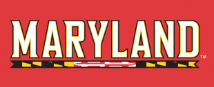 Maryland Terrapins 1997-Pres Wordmark Logo 03 decal sticker