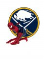 Buffalo Sabres Spider Man Logo decal sticker
