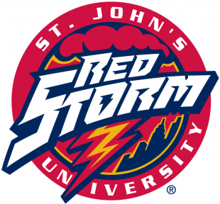 St.Johns RedStorm 1992-2001 Primary Logo decal sticker