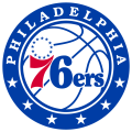 Philadelphia 76ers 2015-2016 Pres Primary Logo decal sticker