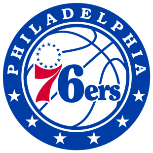 Philadelphia 76ers 2015-2016 Pres Primary Logo Sticker Heat Transfer