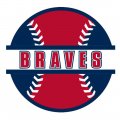 Baseball Atlanta Braves Logo decal sticker