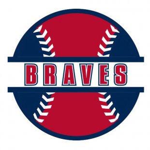 Baseball Atlanta Braves Logo Sticker Heat Transfer