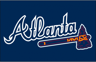 Atlanta Braves 2008-2017 Jersey Logo Sticker Heat Transfer