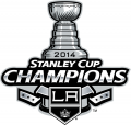 Los Angeles Kings 2013 14 Champion Logo decal sticker