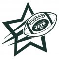 New York Jets Football Goal Star logo Sticker Heat Transfer